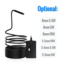 Y14/Y13 HD1080p WiFi беспроводной эндоскоп камера бороскоп Инспекционная камера водонепроницаемый IP67 змея камера для Iphone Android