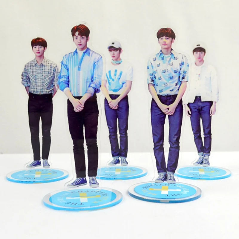 1 шт. K-pop Star TXT акриловая подставка Фигурная Подставка коллекция подарочный канцелярский набор для фанатов