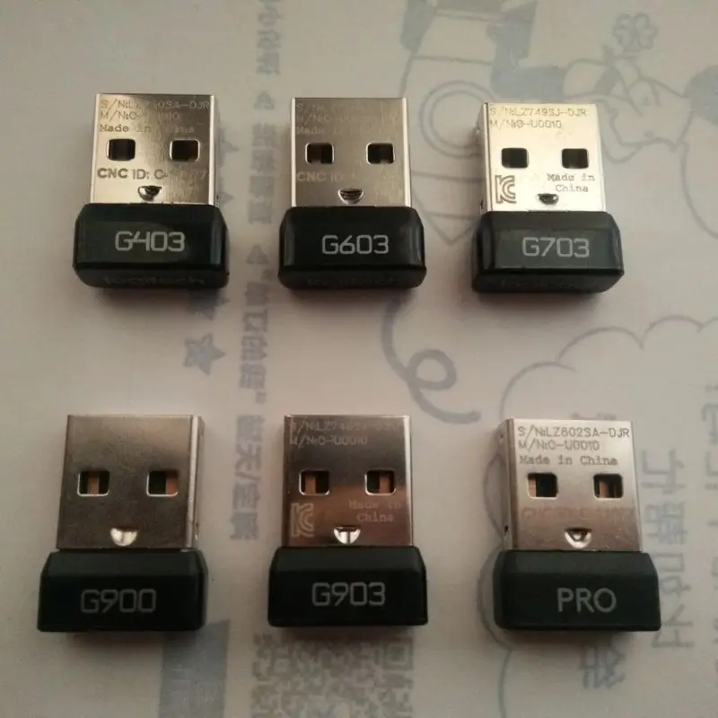 Usb приемник беспроводной ключ адаптер для logitech G403, G603, G703, G900, G903, G PRO переходник для мыши C26