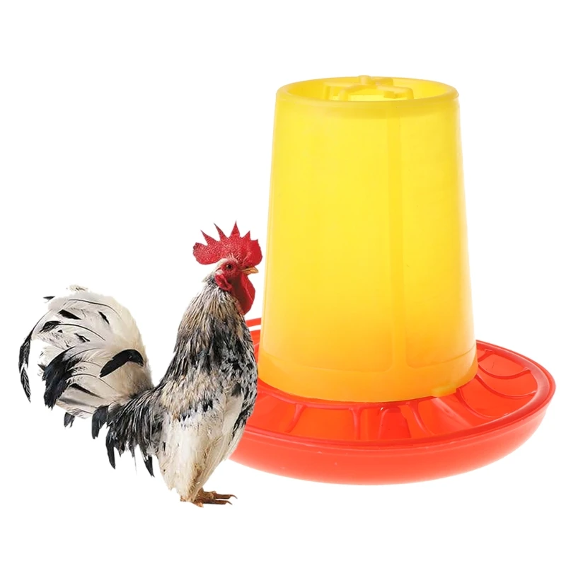 Cubo de alimentación de entrada en forma de V para aves de corral, práctico alimentador de aves de corral para exteriores, A0NA