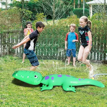 

Summer Children's Play Water Sprinkler Mat Games Beach Pad Lawn Inflatable Spray Water Cushion Toys Outdoor Tub Swiming Pool 4