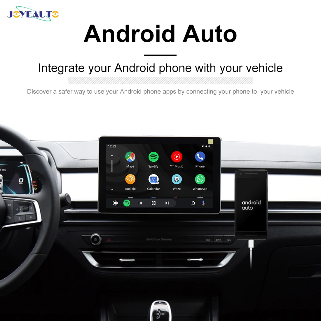 Умный ключ JoyeAuto для Great Wall Haval Hover H9 беспроводной Apple Carplay Android автомобильный USB