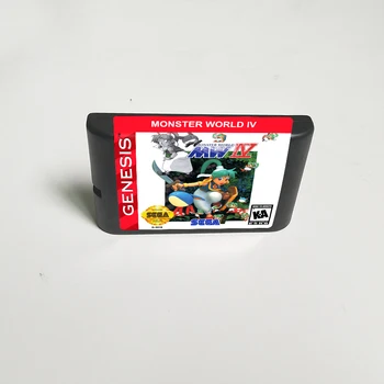 

Monster World IV - 16 Bit MD Game Card for Sega Megadrive Genesis Video Game Console Cartridge