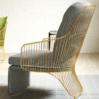 

Italian design high-end leisure chair living room sofa