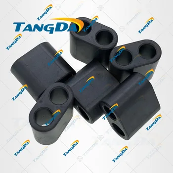 

TANGDA 15 8 13.5 mm core ferrite L*W*HT 15*8*13.5mm ID5mm 5 hollow bead filter EMI anti-interference double hole two 2 hole T