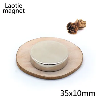 

1pcs 35 x 5mm Small round Super Strong Magnet Powerful Neodymium N35 Rare Earth Permanent Magnets for crafts Disc 35 * 5mm
