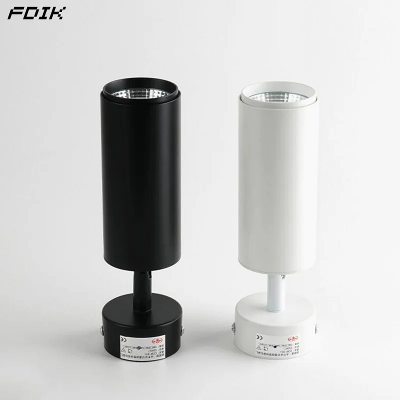 

Foldable 360° Rotatable COB LED Downlights Surface Mounted LED Ceiling Spot lights 7W10W12W LED Lamps Background Lighting