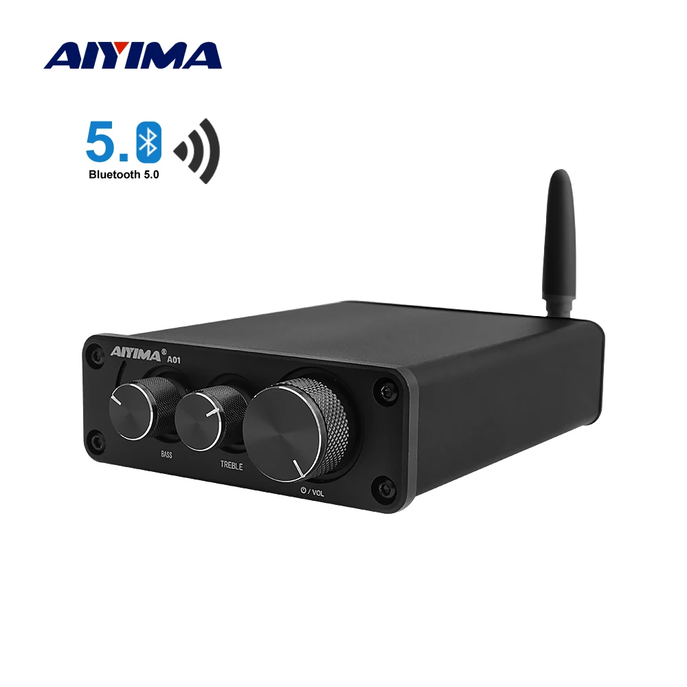 Усилитель мощности AIYIMA Mini TPA3116 Bluetooth 5 0 100 Вт|Усилители мощности| |