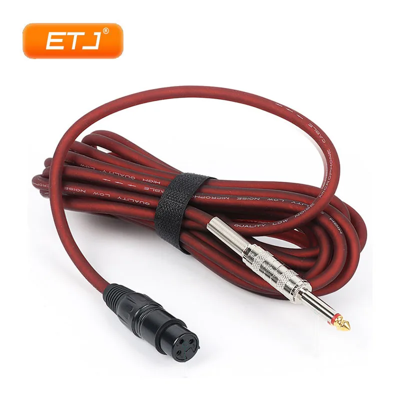 Высококачественный медный кабель для микрофона 2 м 5 м|Аксессуары микрофонов| |