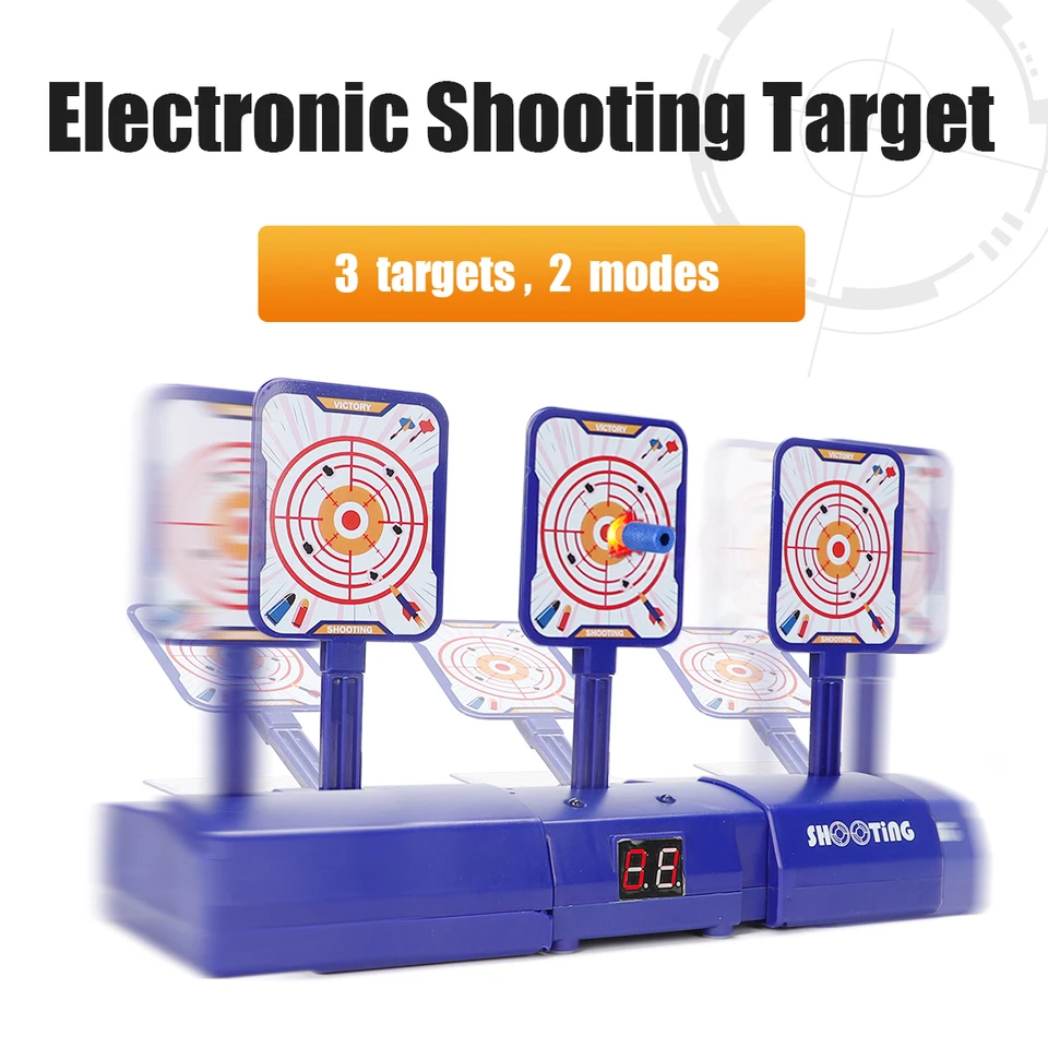 electronic scoring target for nerf