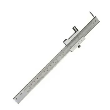 

0-200mm Silver Vernier Caliper Gauge Measuring Tool Micrometer Ruler Machinist