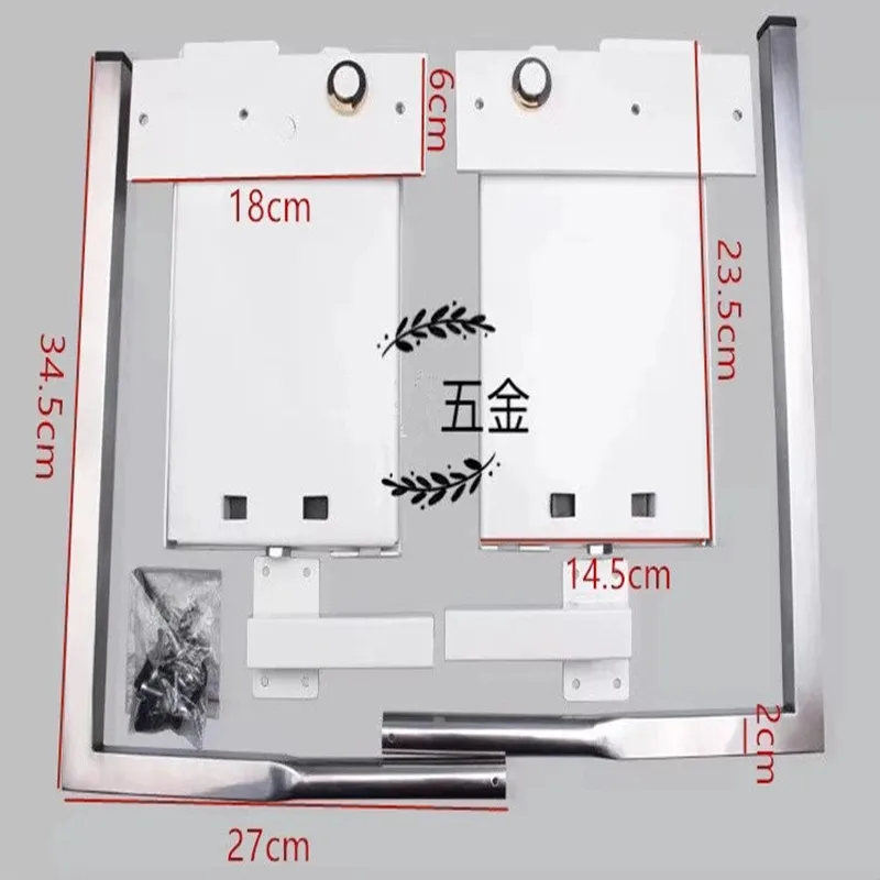 Лучшие DIY Мерфи стенная кровать аппаратный Комплект складной механизм кровати
