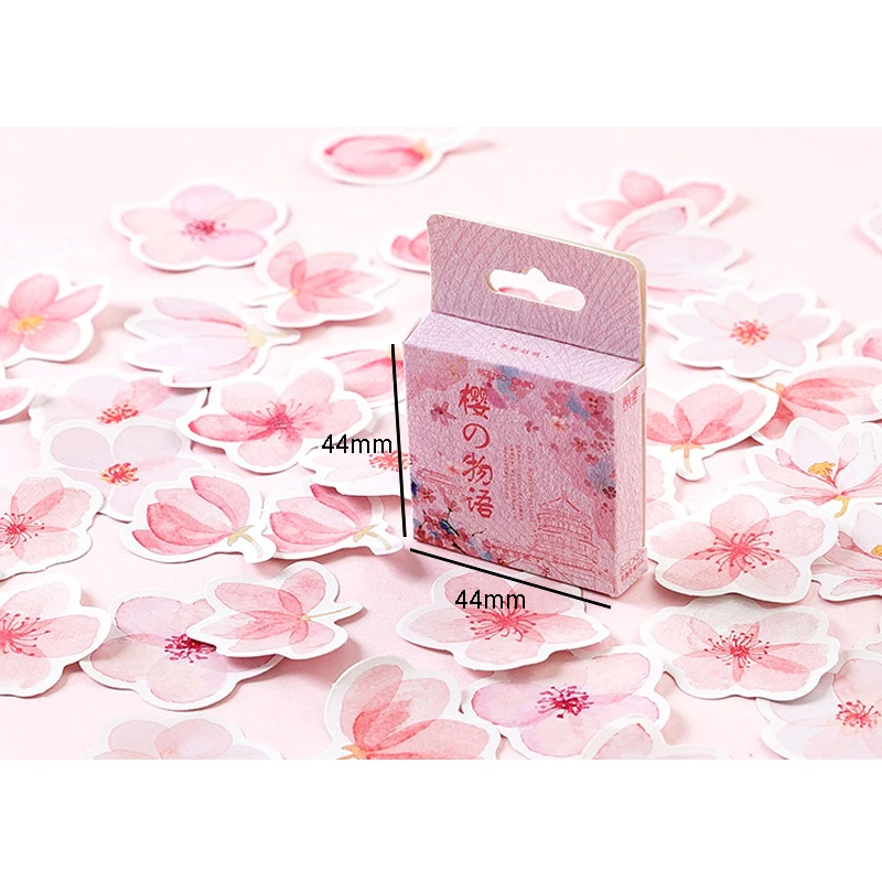 20 упаковок/партия Kawaii Cherry Blossom Story мини-наклейки для запечатывания этикеток украшения Скрапбукинг ежедневник, альбомы Bullet Journal