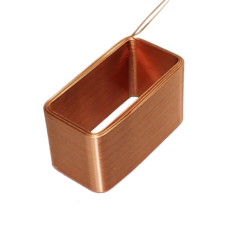 

Hollow Self-adhesive Coil Experimental Coil Electric Toy Solenoid Valve Coil Electromagnetic Induction Coil