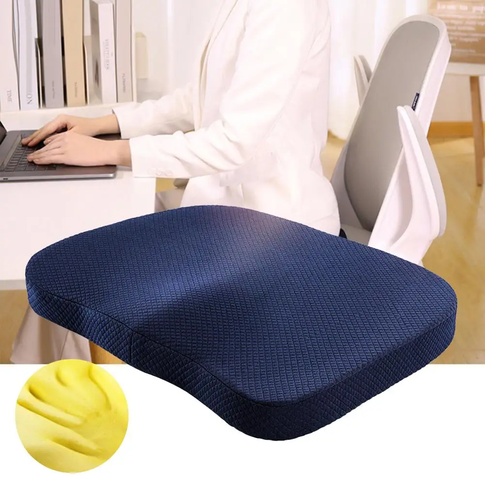 Memory Foam Seat Cushion Orthopedic Pillow Coccyx Office Chair Cushion