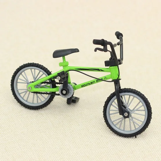 Зеленый Высокое качество Мини Флик Трикс Finger Bikes игрушечные велосипеды bmx для детей мальчиков Забавный подарок FSB велосипед коллекционер - Цвет: Зеленый