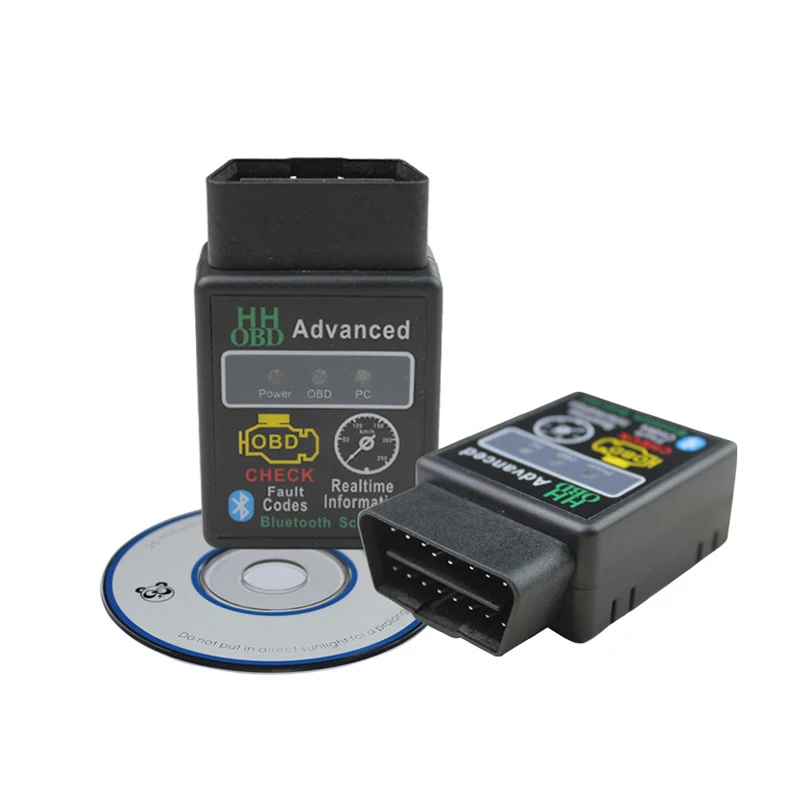 Alacsony Ár Elm 327 Obd2 Kódolvasó Elm 327 Bluetooth Szkennelő Eszköz Hardver V2.1 Támogatás 7 Obdii Protocolselm327 Az Android Pc -Hez