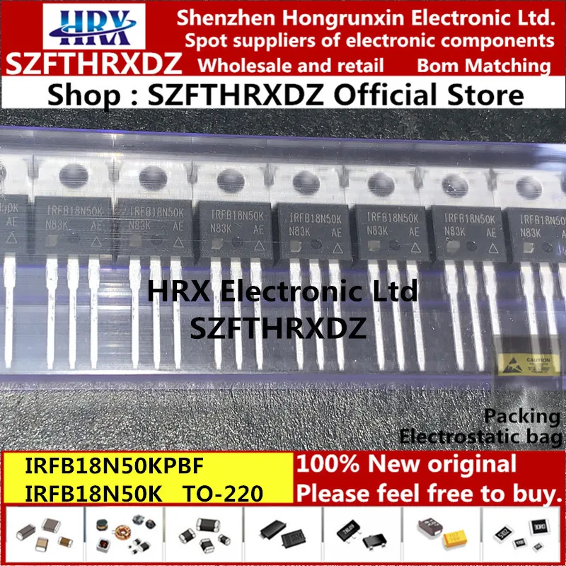 IRFB18N50KPBF TO-220 IRFB18N50K TO220 50 шт./трубка(10PCS-20PCS-50PCS