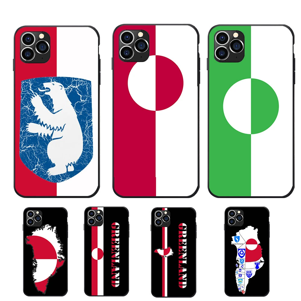 グリーンランド国旗コートの腕マップテーマソフト Tpu 電話バックケース Redmi 5 6 7 8 T を K 30 S2 注プロプラス Phone Case Covers Aliexpress