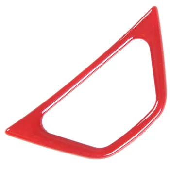 

ABS Emergency Light Button Frame Cover Trim Red for Chevrolet Camaro 2017 Car Accessories Interior Moulding