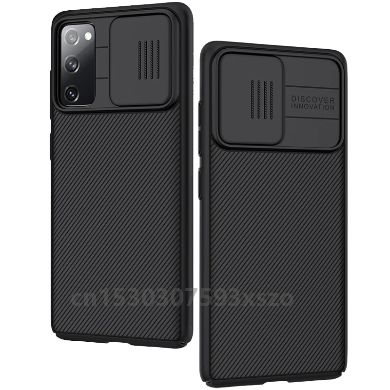 

Nillkin For Samsung Galaxy S20 FE 2020 Case Slide Camera Cover Protect Privacy Back Cover