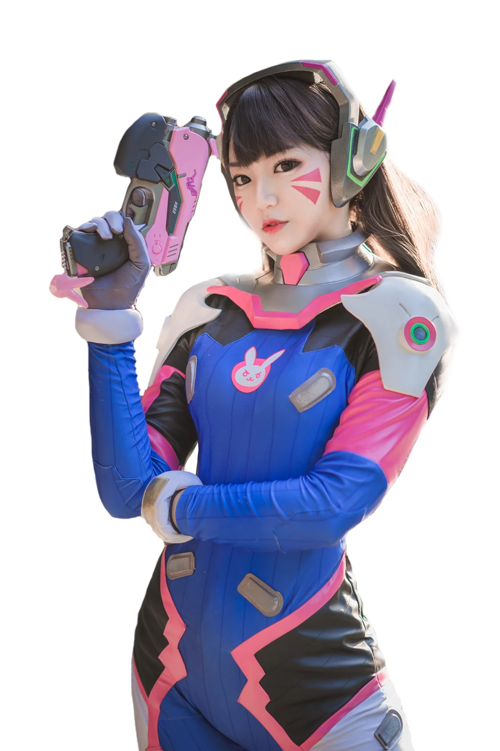 COSTHEME Overwatch D. Va наплечный коврик и Шейная броня, официальное лицензирование, игра аниме косплей костюм аксессуары для женщин девочек