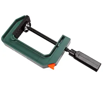 

1Pc 3 Inch Aluminum Alloy Quick Release C Clamp Woodworking Fixture Heavy G Clamp G Type Wood Clip