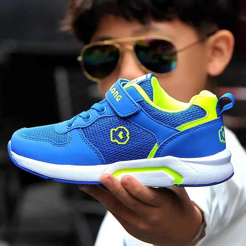 

New Style Children Sports Shoes 2019 Autumn Mesh Breathable Fashion Young STUDENT'S BOY'S Casual Shoes Lightweight CHILDREN'S Sh