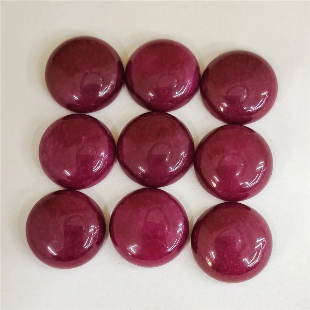 

2021 модные высококачественные круглые кабошоны из натурального красного камня 20 мм, каменные бусины 22 шт./партия, оптовая продажа, бесплатная доставка