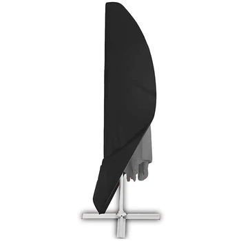 

Umbrella Cover, Outdoor Umbrella Cover 420D Oxford Cloth Banana Umbrella Rain Cover 9 Feet to 13 Feet Cantilever Parasol Outdoor