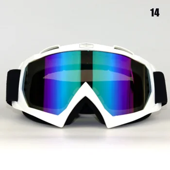 

New Ski Goggles Windproof Sandproof UV-proof Motorcycle Off-road Cycling Riding Outdoor Goggles LMH66