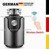 3X grinding Food Waste Disposer German 1200W motor Technology septic assist 1 HP Household garbage disposer 1
