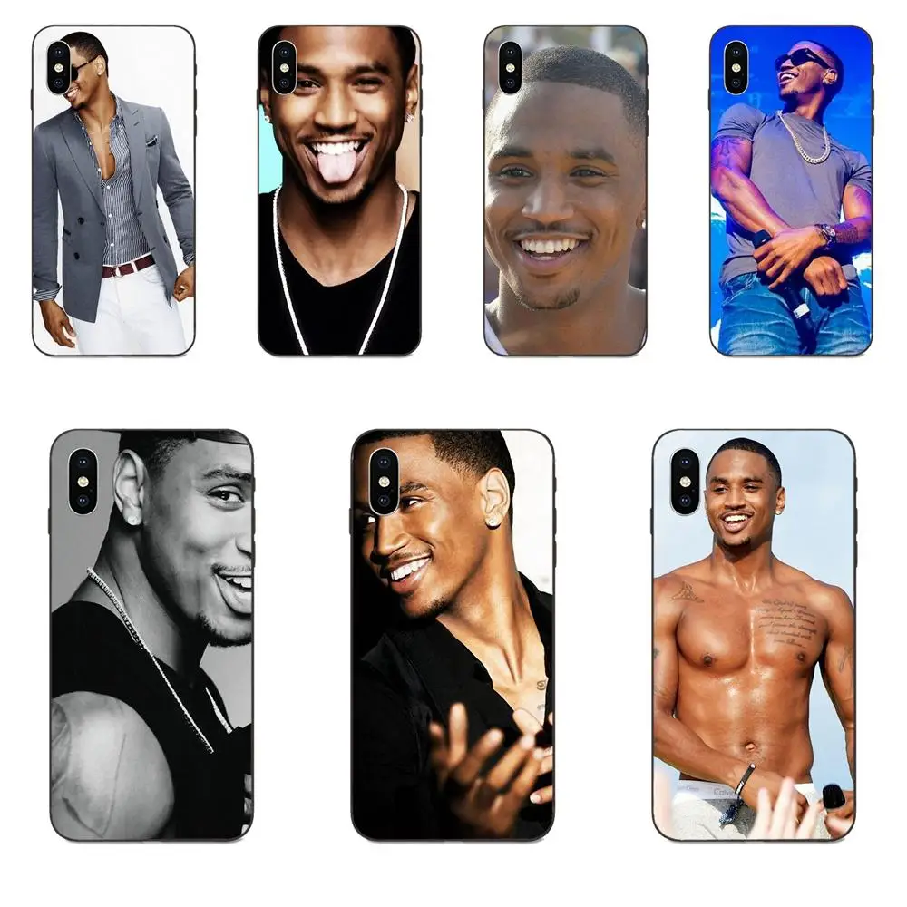 Мягкий ТПУ чехол для телефона Trey Songz Smile Galaxy C5 C7 J1 J2 J3 J330 J5 J6 J7 J730 M20 M30 Ace Core Max Mini Plus Prime