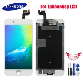 

Iphone 6s plus lcd screen touch screen digitizer with full replacement module + home button and camera