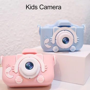 

2.0 inch Screen Mini Digital Kids Camera 12MP Photo Children Camera with 2000W HD Pixel Toys Gift Puzzl Games Birthday Games