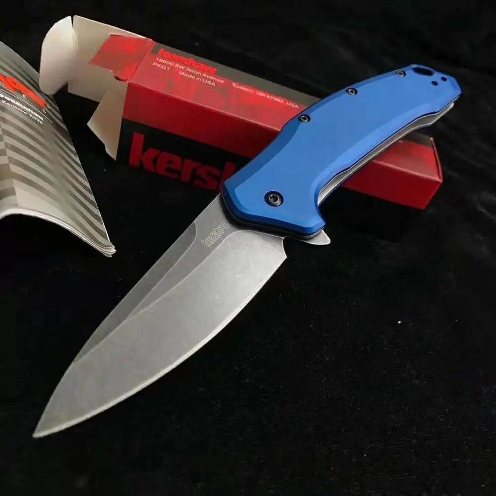 Новое поступление OEM kershaw 1776 складной нож 420 лезвие с алюминиевой ручкой карманные ножи для выживания на природе EDC инструменты