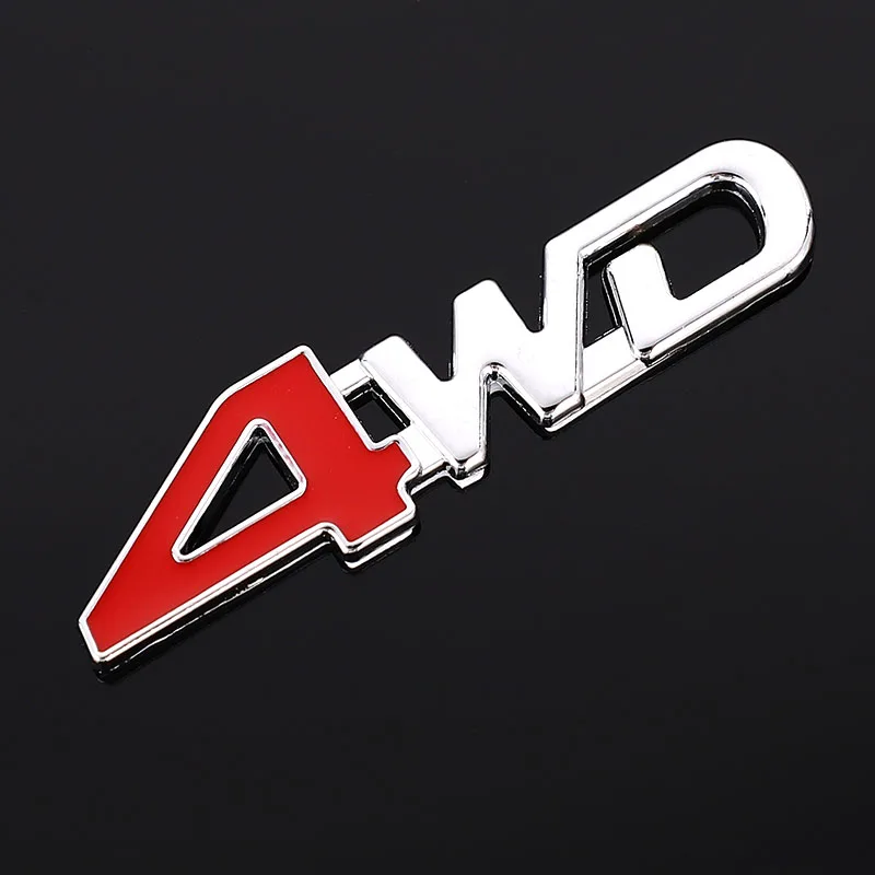3D хромированная металлическая наклейка 4WD эмблема 4X4 Стайлинг автомобиля для Honda