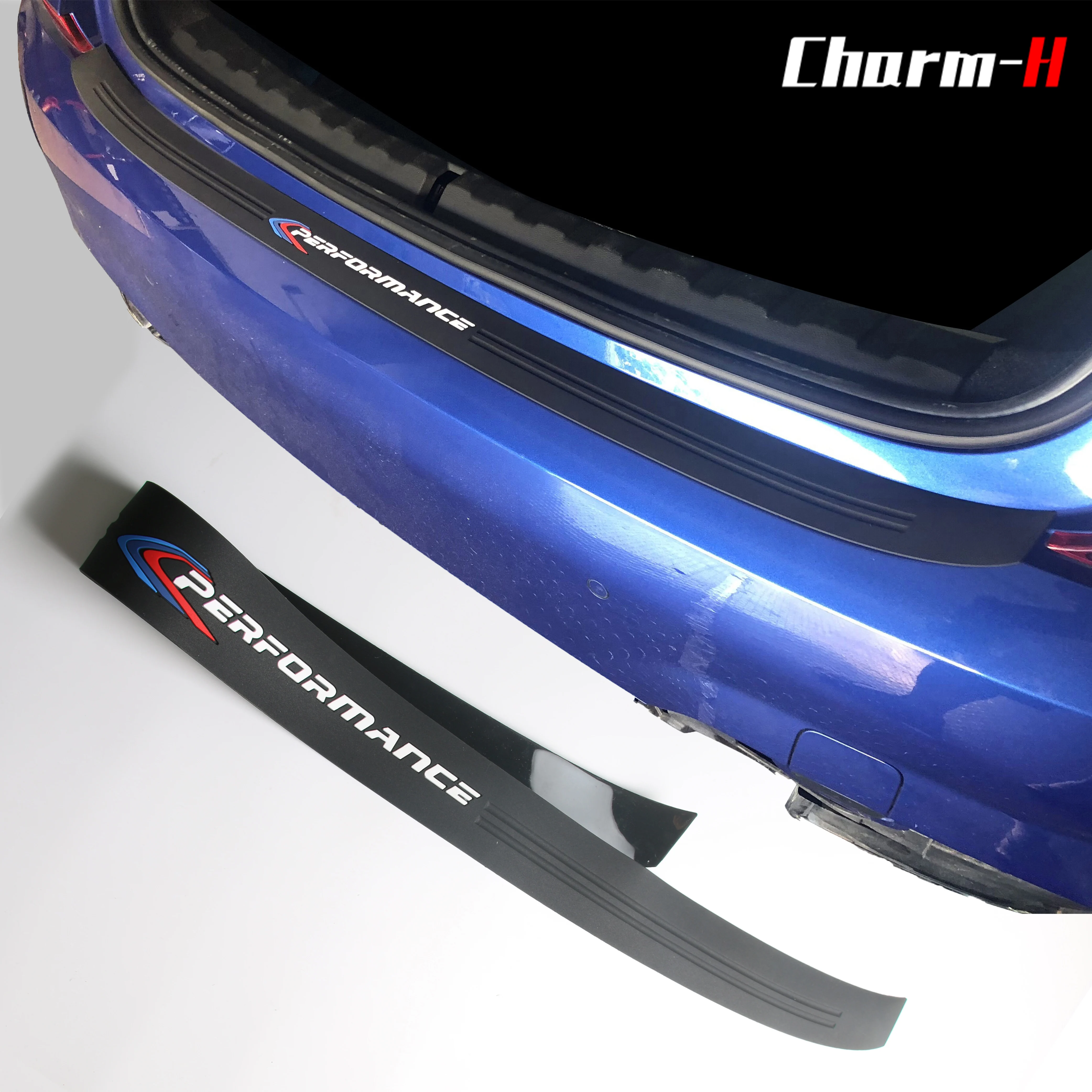 

Car Rear Bumper Protector Trunk Scuff Protective Soft Rubber Anti-Scratch Protection Guard Decal Sticker for BMW New 3 Series G20 2019-Present Accessories