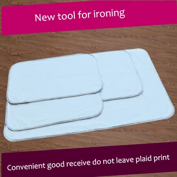 

An ironing pad that replaces a household ironing board