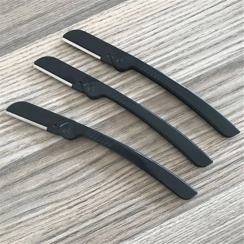 Portable 3 Piece / Set Eyebrow Trimmer Makeup Sharp Stainless Steel Eyebrow Knife Hair Shaping Razor Beauty Tools