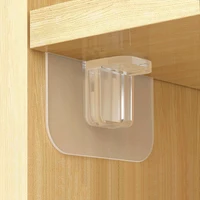 4/10pcs Adhesive Shelf Support Pegs Shelf Support Adhesive Pegs Closet Cabinet Shelf Support Clips Wall Hangers Strong Holders 4