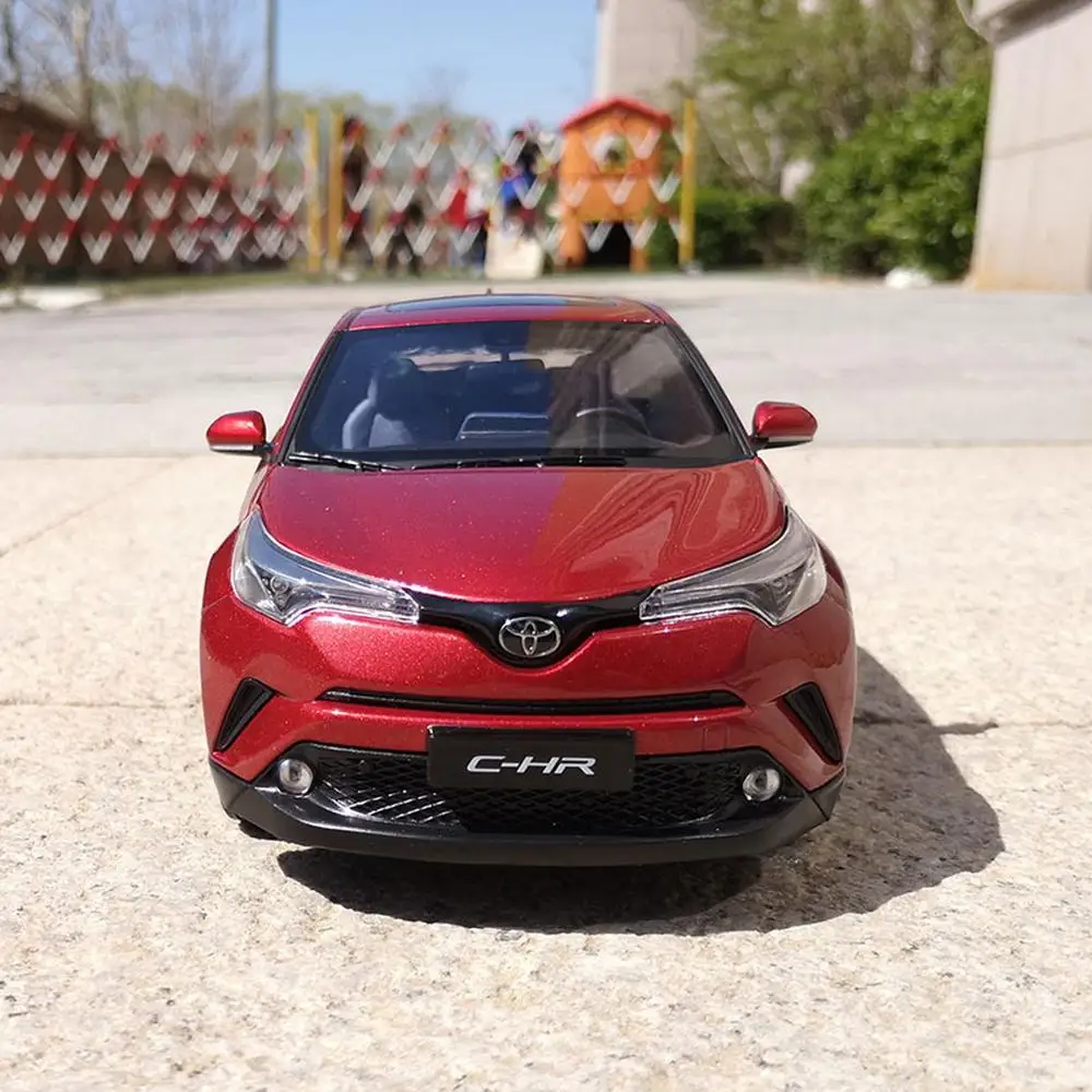 1/18 масштаб Тойота C HR CHR красный литье автомобиля модельные игрушки коллекционные