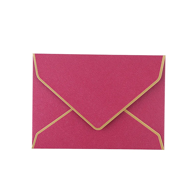  10pcs/lot Vintage Retro Colored Blank Pearl Paper Envelopes Wedding Party Invitation Envelope Greet