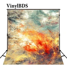 VinylBDS10x20ft Backdrops Colored Marble Texture Background Bokeh Red Abstract Backdrops Kids Washable Seamless Backdrops
