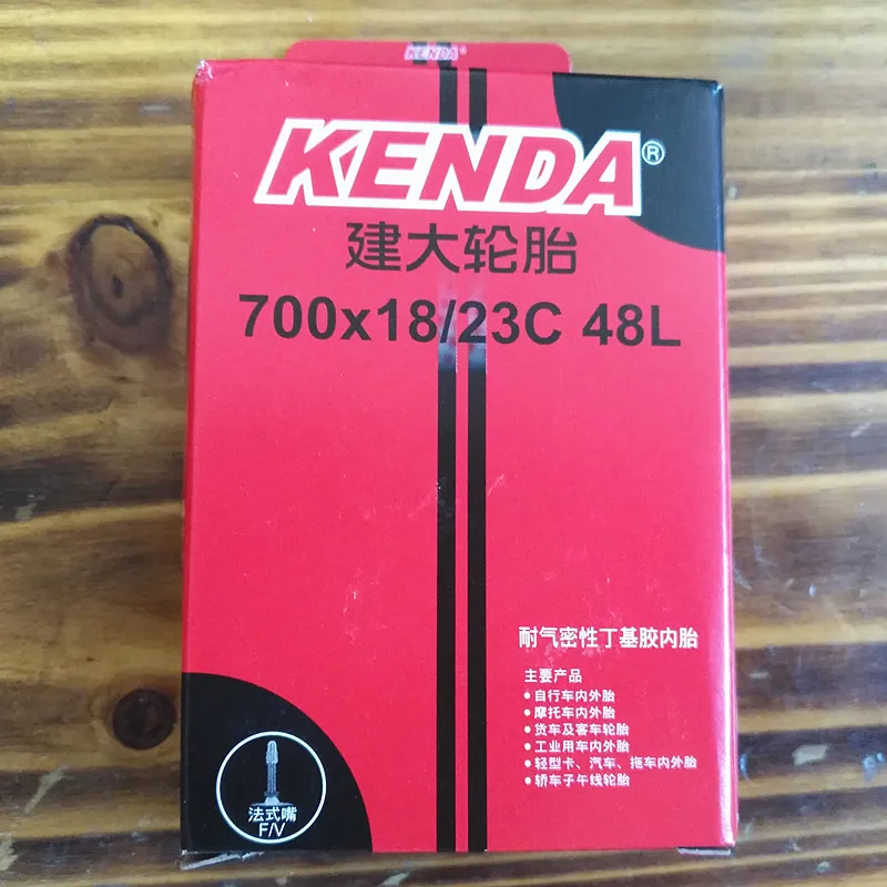 Kenda велосипед внутренняя Резина 700X18/23C Дорожный велосипед Внутренняя резиновая камеры для шин велосипед запчасти 1 шт