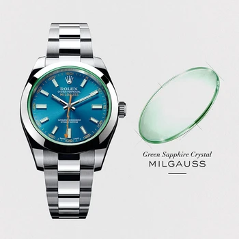 

Rolex- Milgauss Datelog Series Ladies Men's Automatic Mechanical Watch Stainless Steel Waterproof Casual Watch Gift 11584Orders