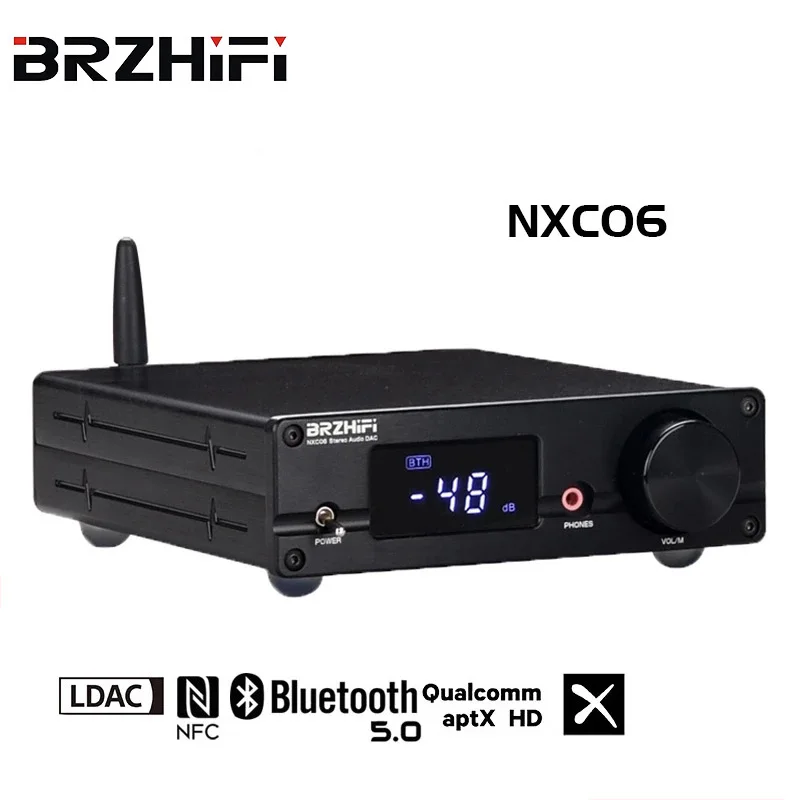 Brzhifi Nxc06 Audio Dac Decoder Dual Ak4493 Csr8675 Bluetooth 5.0 Usb Dsd 512 Pcm32bit 384khz Amp With 3.5mm Headphone Amplifier - Home Theater Amplifiers - AliExpress Brzhifi Nxc06 Audio Dac Decoder Dual Ak4493 Csr8675 Bluetooth 5.0 Usb Dsd 512 Pcm32bit 384khz Amp With 3.5mm Headphone Amplifier - Home Theater Amplifiers - AliExpress