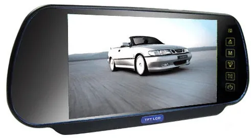 XYCING 7 дюймовый TFT LCD монитор заднего вида Bluetooth сенсорная кнопка Автомобильный