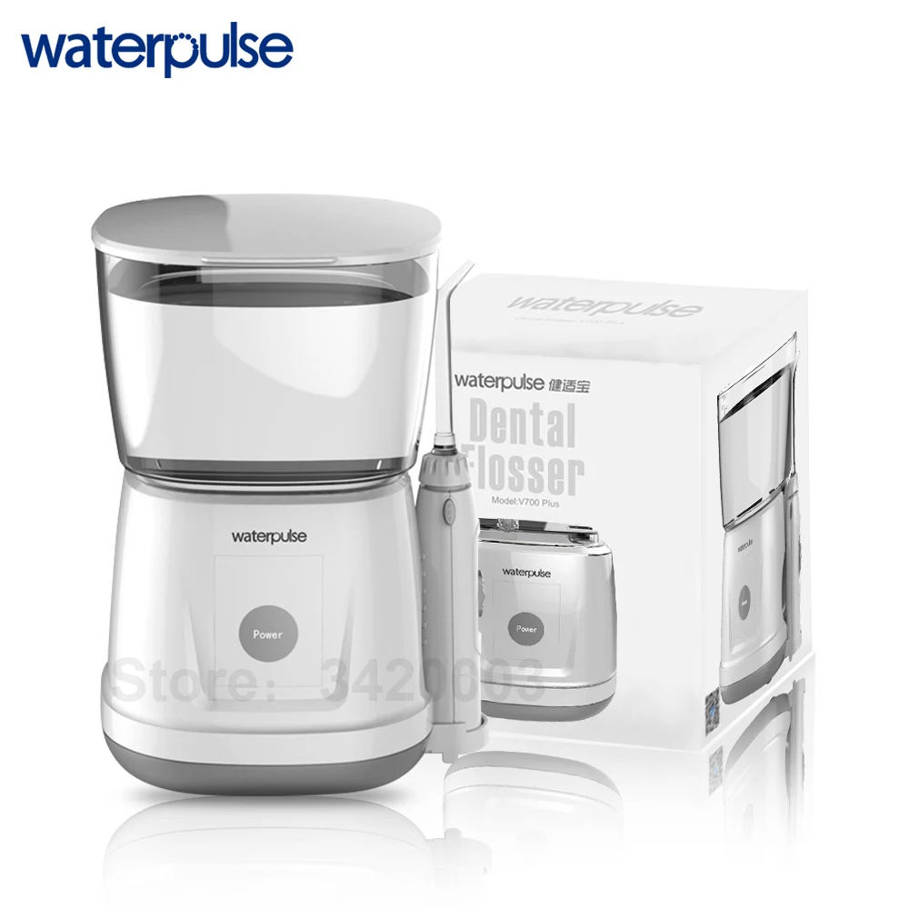 Waterpulse V700 с 5 шт. Jet 1000 мл Touch начать Водонепроницаемый Стоматологическая ирригатор