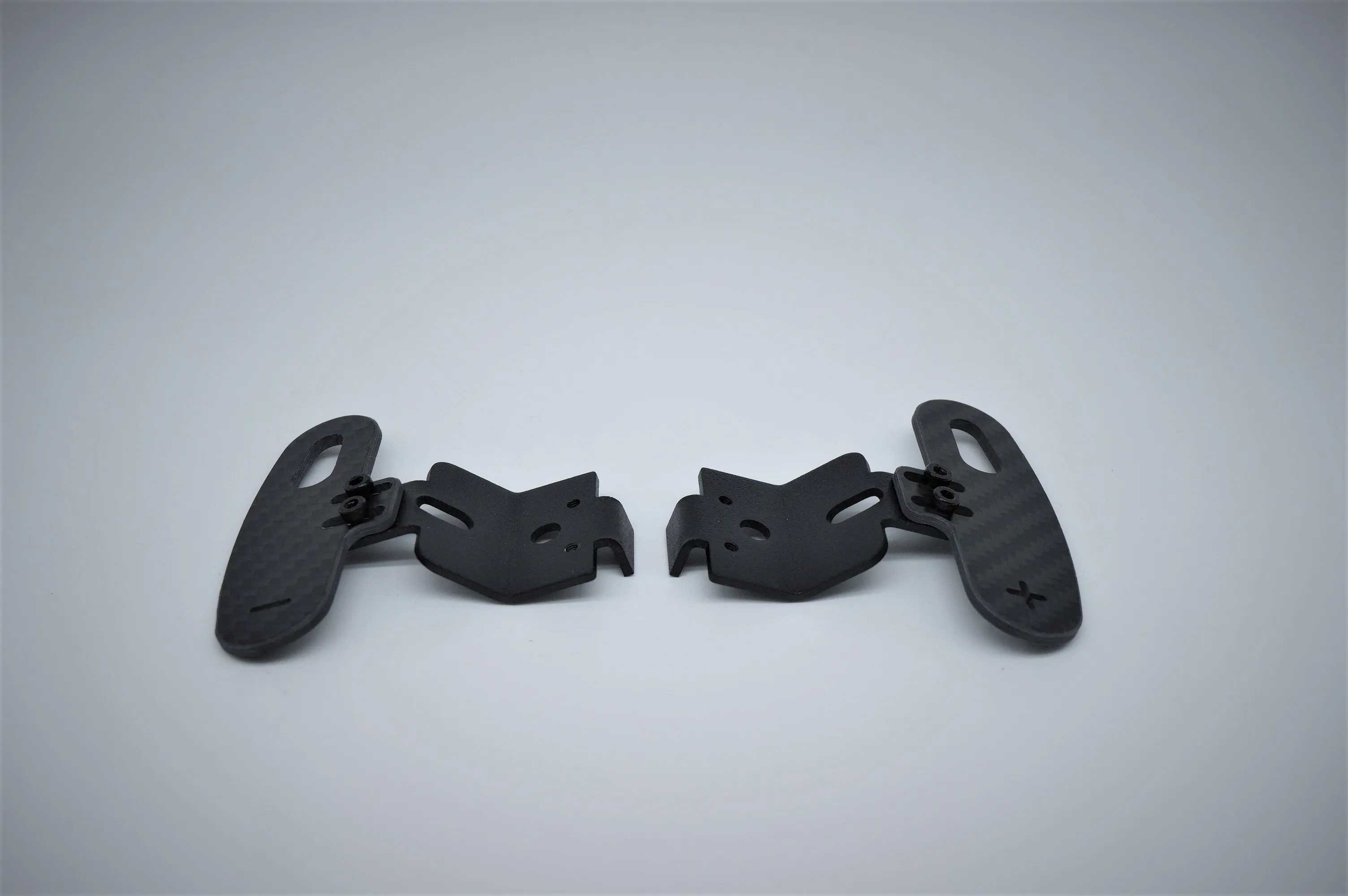 SIMPUSH 탄소 섬유 패들 시프터 모드 수정 부품 Thrustmaster T300RS T300GT TS-PC TGT 용 액세서리